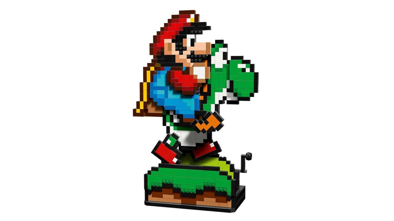 Informações sobre o conjunto LEGO Super Mario World Mario & Yoshi vazam na internet.