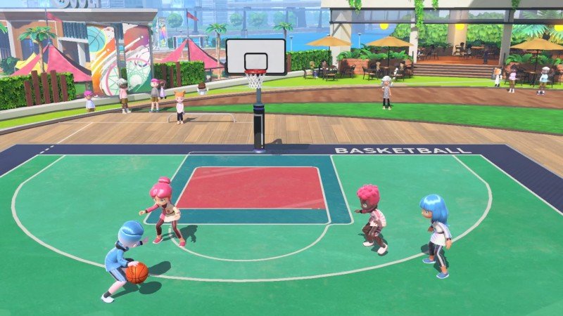 Nintendo Switch Sports está incluindo Basquete em uma atualização gratuita.