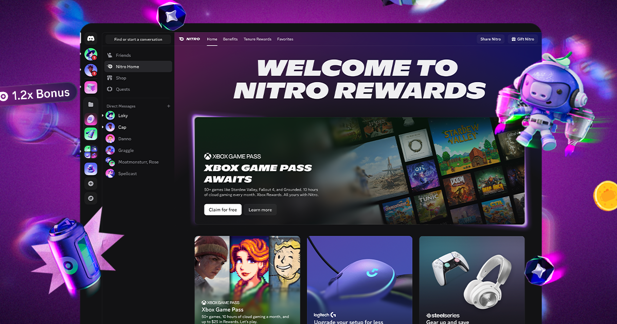 Discord Nitro Subscribers Just Got Free Xbox Game Pass