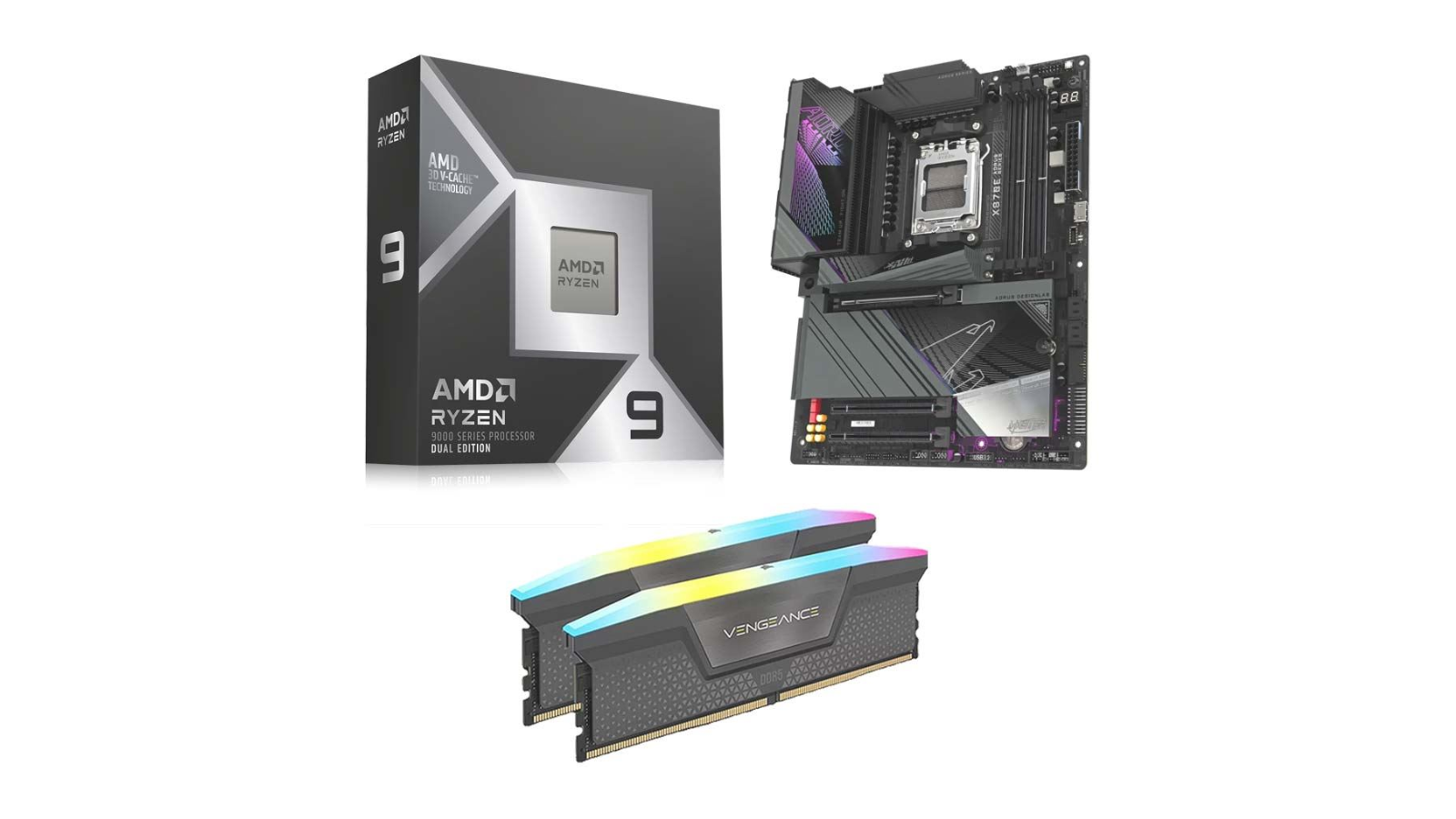 AMD Ryzen 9 9950X3D2 Bundle