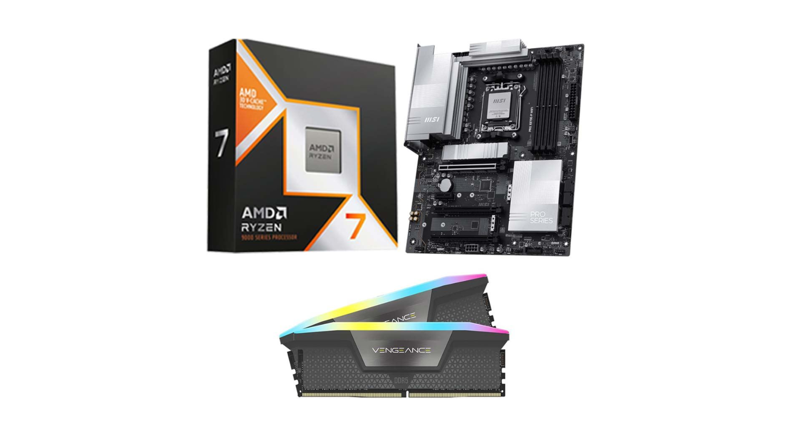 AMD Ryzen 9 9950X3D Bundle