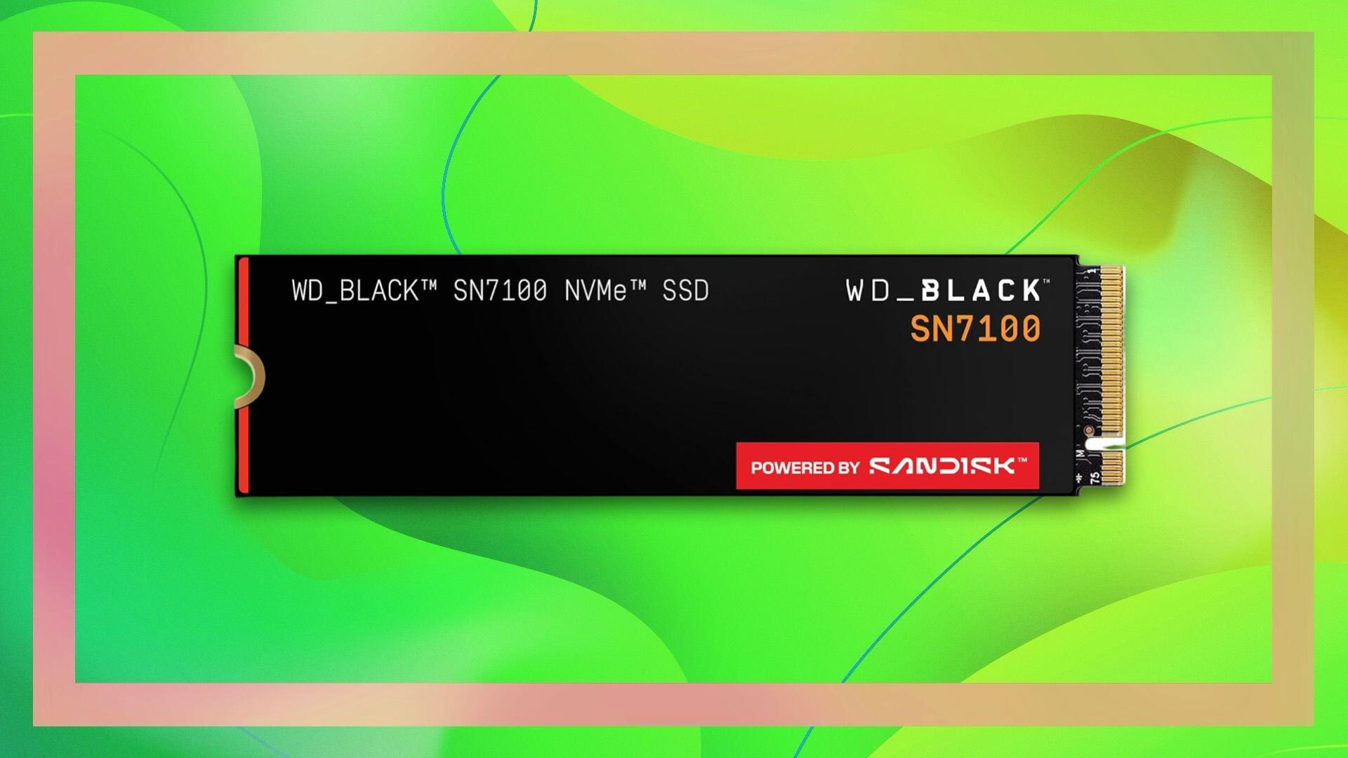 WD Black SN7100 NVMe SSD (1TB)