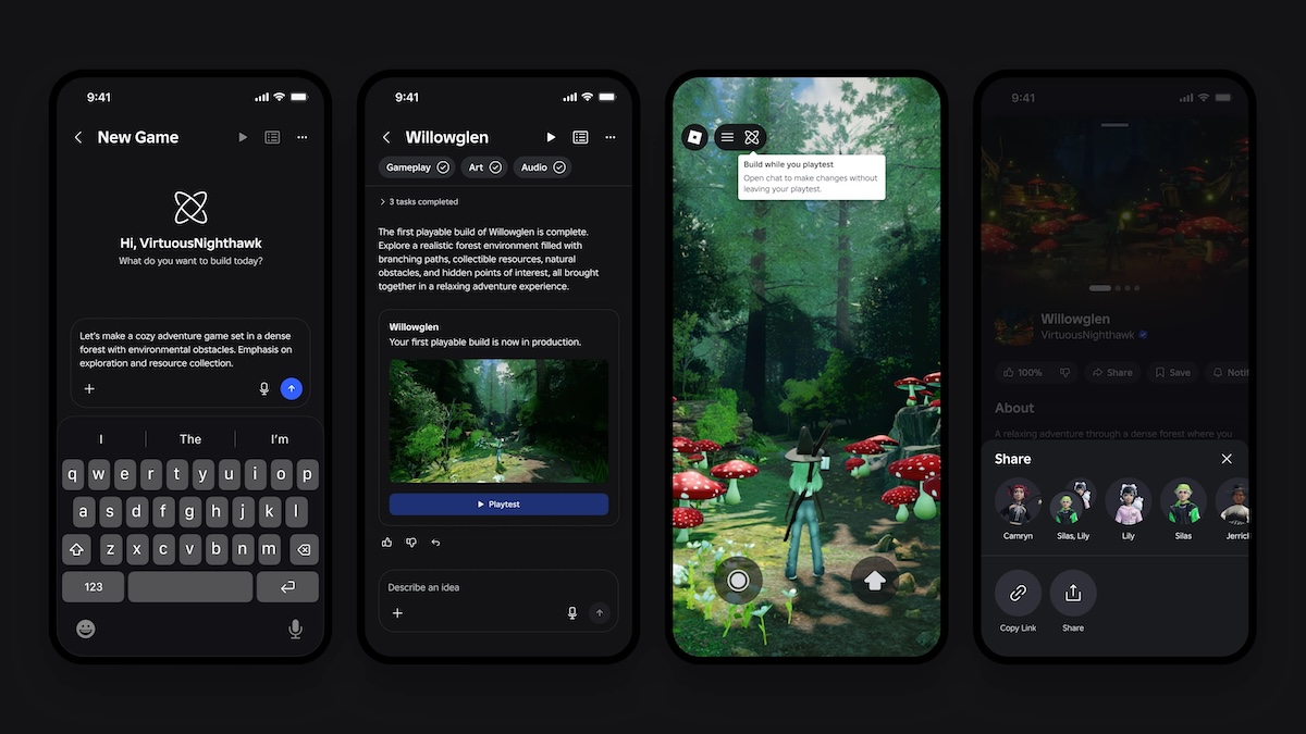 Roblox Launches Text-to-Game AI Tool on Mobile