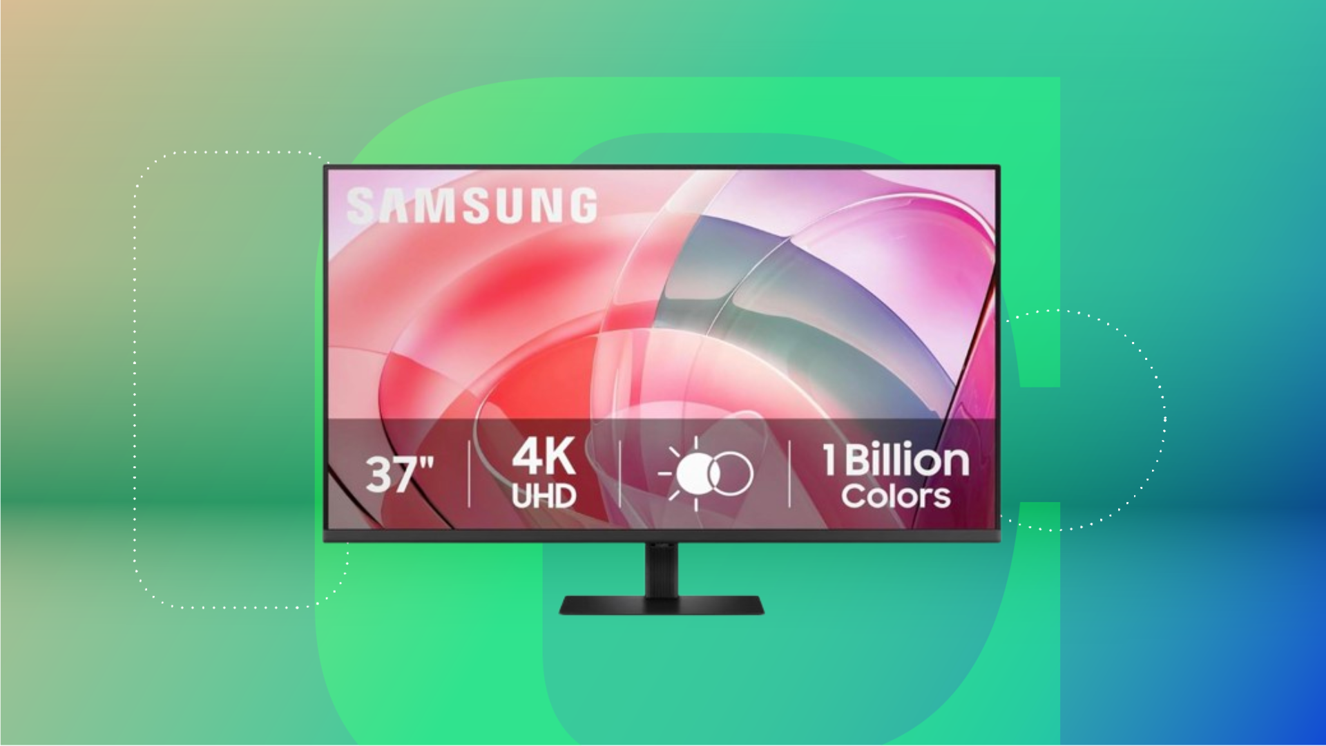Samsung ViewFinity 4K de 37″ cai para US$ 300 na Amazon